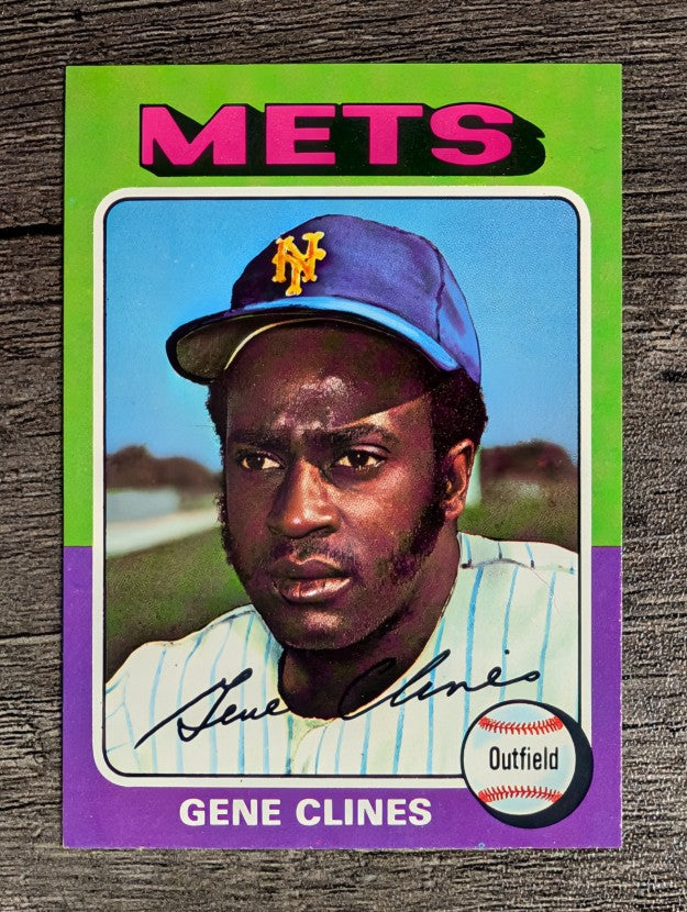 1975 Topps Mini #575 Gene Clines (NM)