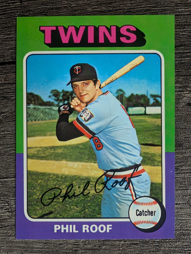1975 Topps Mini #576 Phil Roof (NMMT)