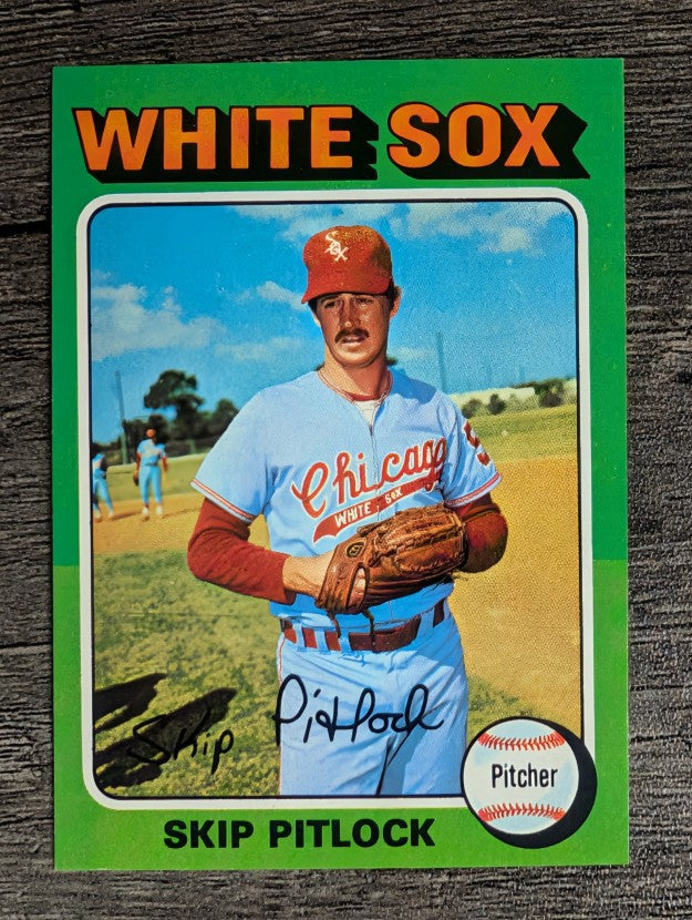 1975 Topps Mini #579 Skip Pitlock (NMMT)