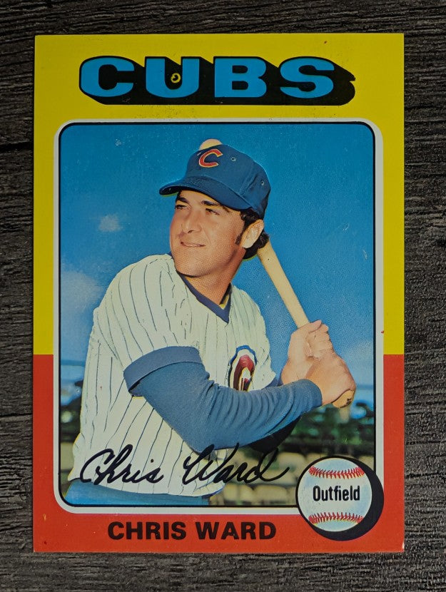 1975 Topps Mini #587 Chris Ward RC (NMMT)