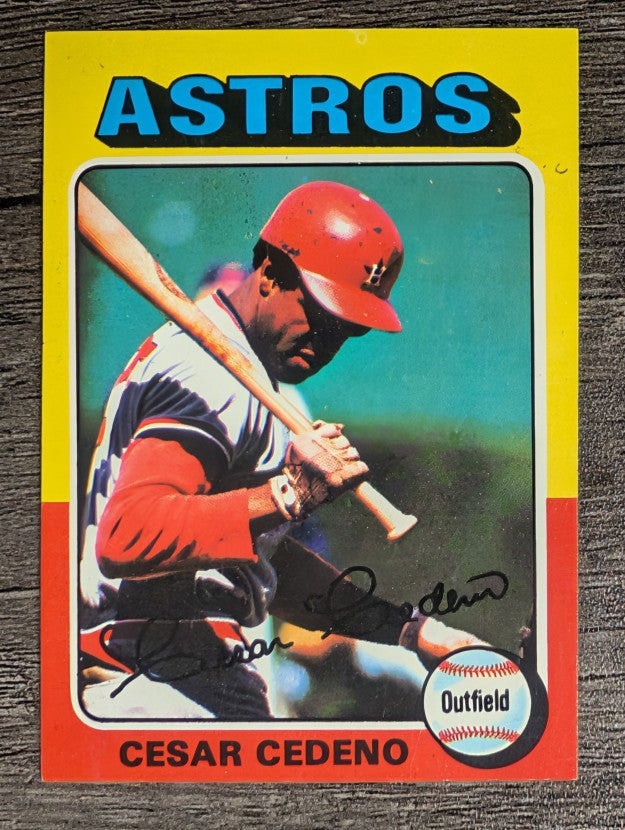 1975 Topps Mini #590 Cesar Cedeno (NM)