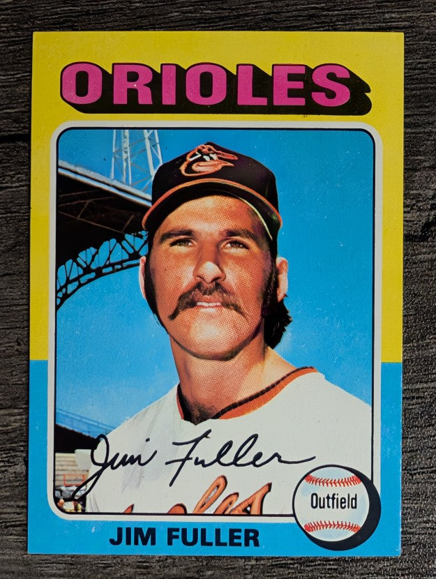 1975 Topps Mini #594 Jim Fuller (EXMT)