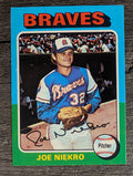 1975 Topps Mini #595 Joe Niekro (EXMT)