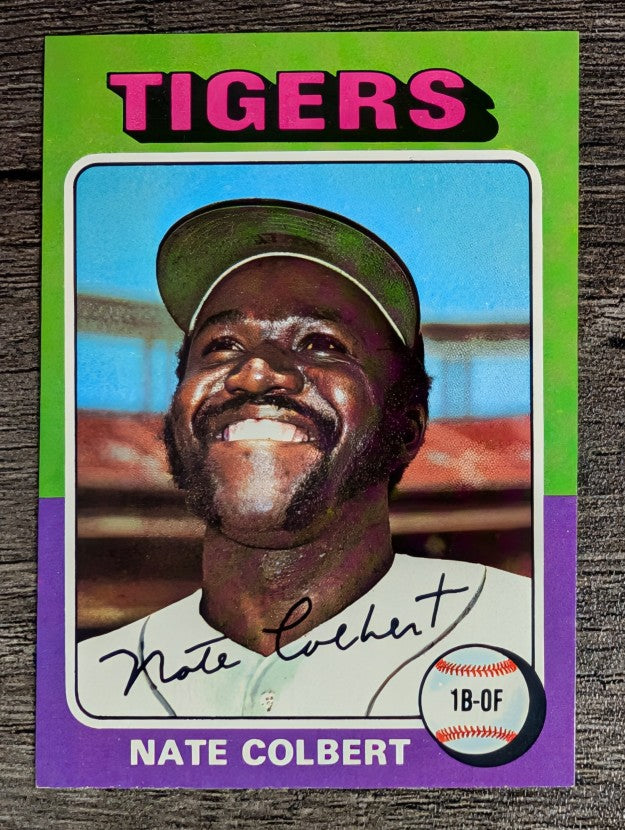1975 Topps Mini #599 Nate Colbert (NM)