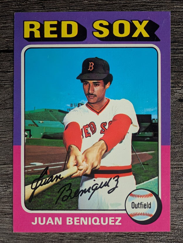 1975 Topps Mini #601 Juan Beniquez (NM)