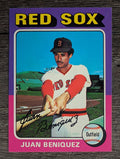 1975 Topps Mini #601 Juan Beniquez (NM)