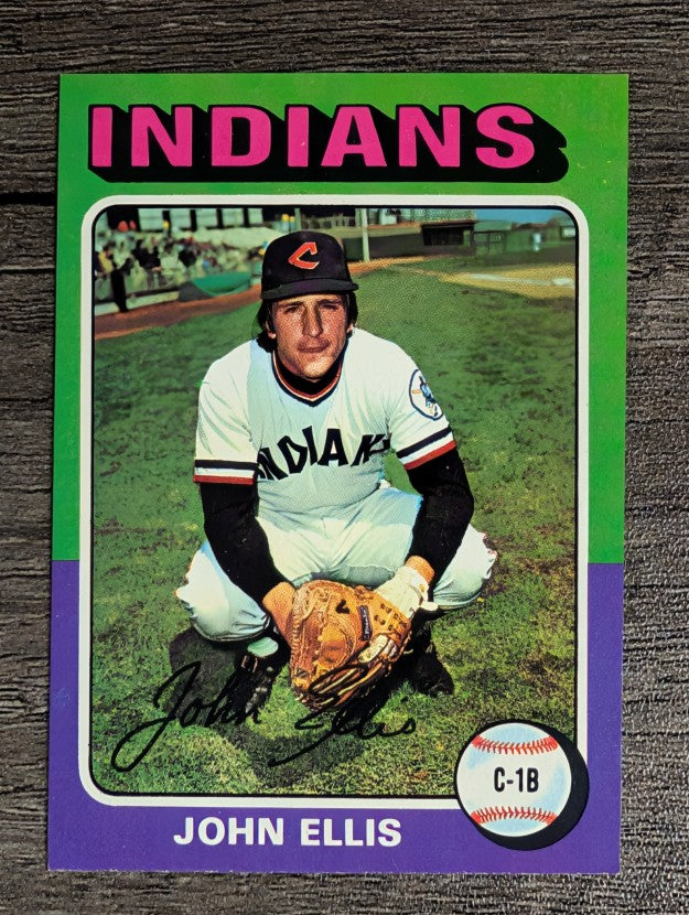 1975 Topps Mini #605 John Ellis (NM)