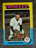 1975 Topps Mini #608 Gene Michael (EXMT)