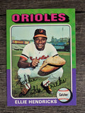 1975 Topps Mini #609 Elrod Hendricks (NMMT)