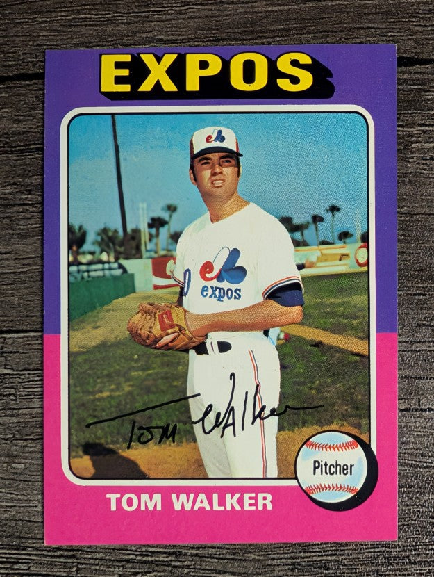 1975 Topps Mini #627 Tom Walker (EXMT)