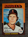 1975 Topps Mini #635 Chuck Dobson (NM)