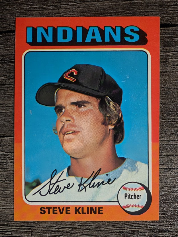 1975 Topps Mini #639 Steve Kline (NMMT)