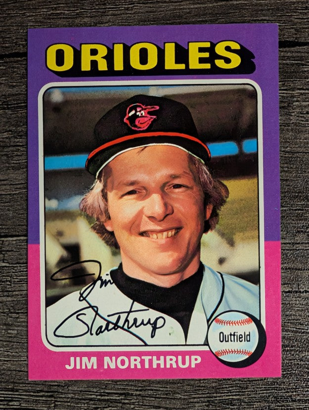 1975 Topps Mini #641 Jim Northrup (NMMT)