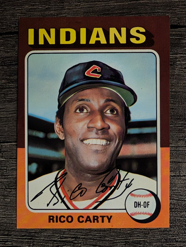 1975 Topps Mini #655 Rico Carty (EXMT)