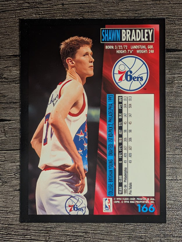 1994-95 Fleer #166 Shawn Bradley