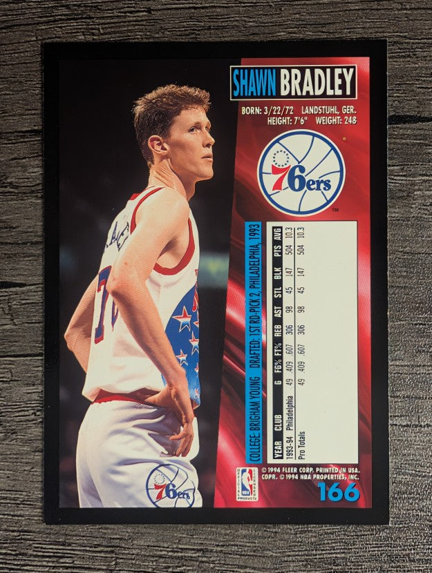 1994-95 Fleer #166 Shawn Bradley