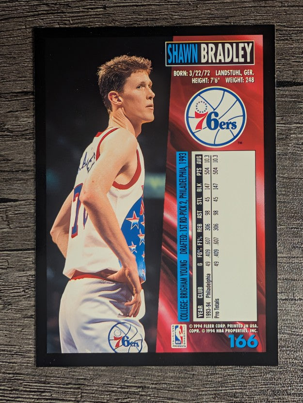1994-95 Fleer #166 Shawn Bradley