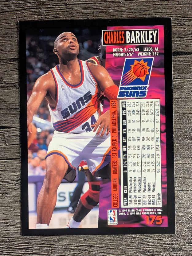 1994-95 Fleer #175 Charles Barkley
