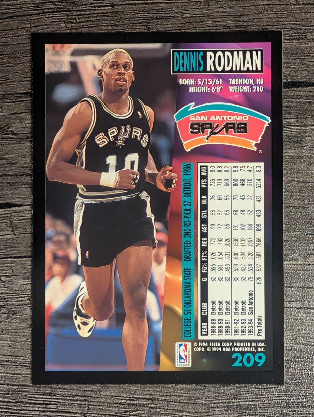 1994-95 Fleer #209 Dennis Rodman