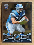 2012 Topps Chrome #4 Riley Reiff RC