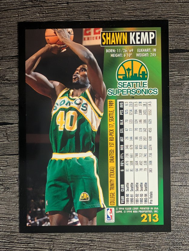 1994-95 Fleer #213 Shawn Kemp