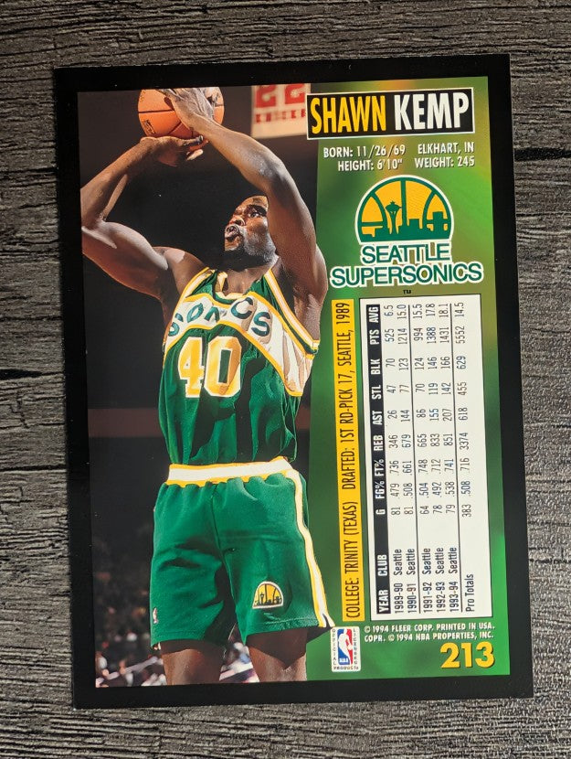 1994-95 Fleer #213 Shawn Kemp