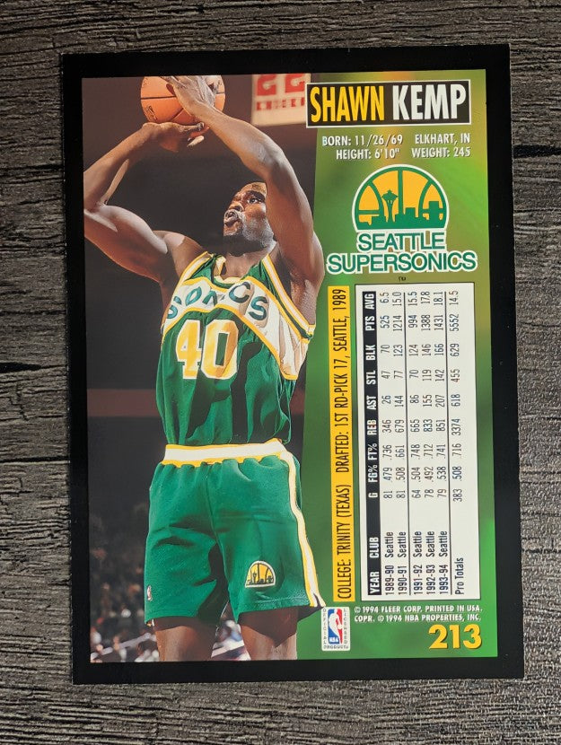 1994-95 Fleer #213 Shawn Kemp