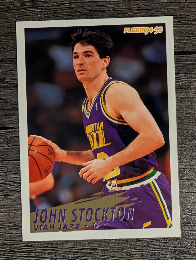 1994-95 Fleer #227 John Stockton (NM)