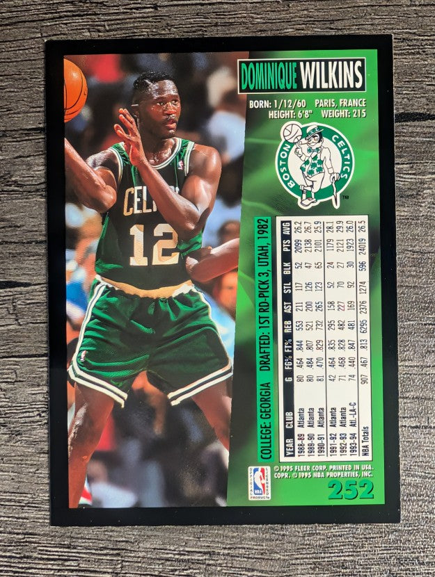 1994-95 Fleer #252 Dominique Wilkins