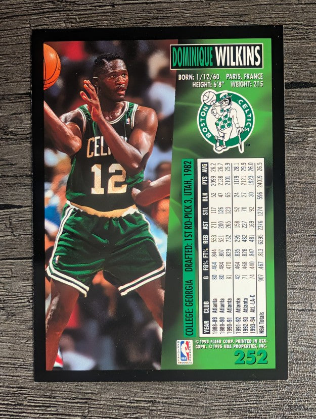 1994-95 Fleer #252 Dominique Wilkins