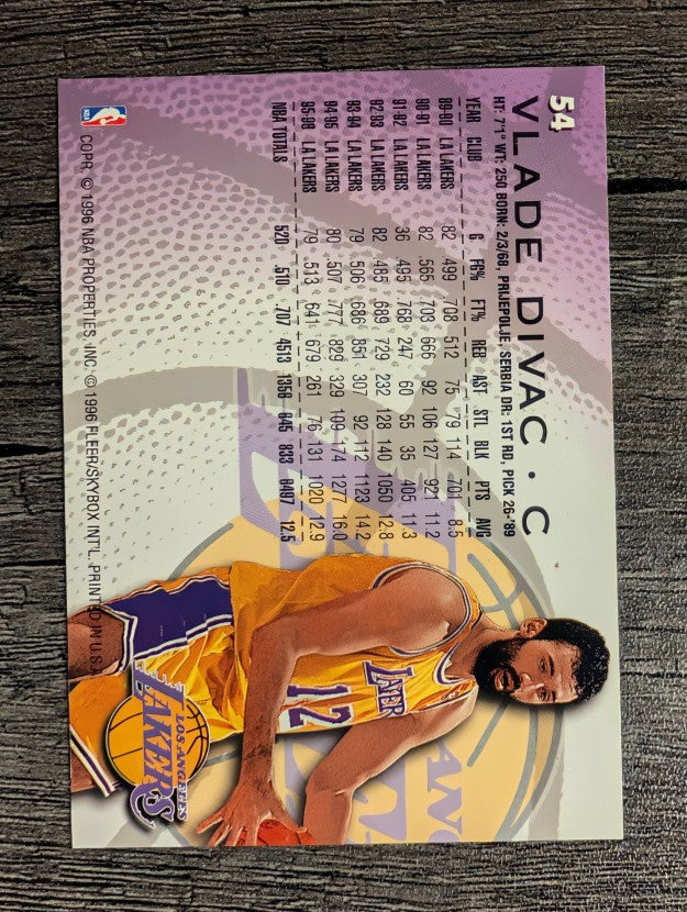 1996-97 Fleer #54 Vlade Divac
