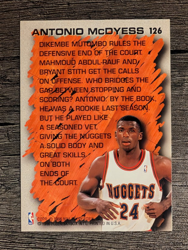1996-97 Fleer #126 Antonio McDyess HL