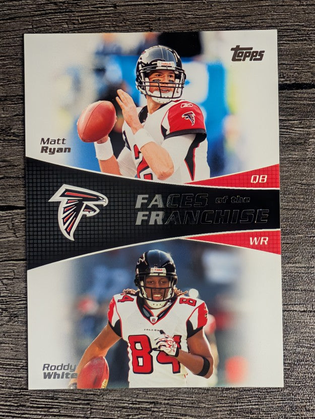 2011 Topps Faces of the Franchise #RW Matt Ryan/Roddy White