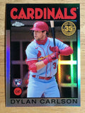 2021 Topps Chrome '86 Topps #86BC6 Dylan Carlson