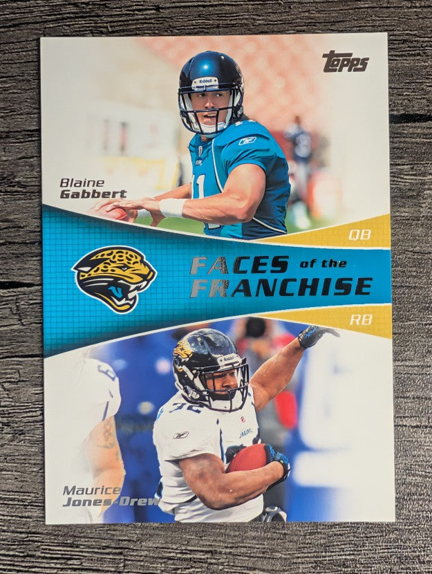 2011 Topps Faces of the Franchise #GJD Blaine Gabbert/Maurice Jones-Drew