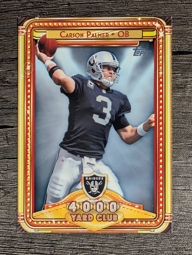 2013 Topps 4000 Yard Club #10 Carson Palmer
