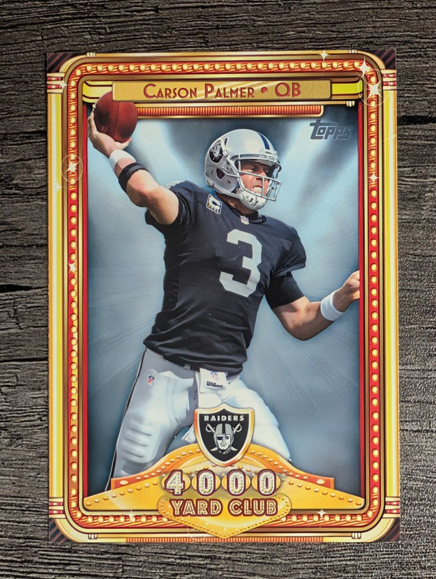 2013 Topps 4000 Yard Club #10 Carson Palmer