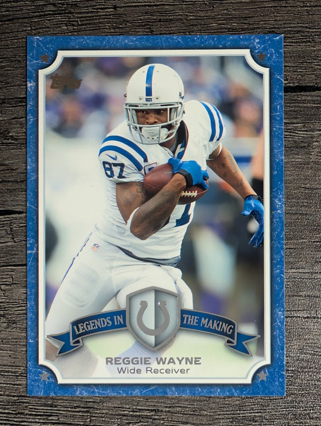 2013 Topps Legends In The Making #LMRW Reggie Wayne