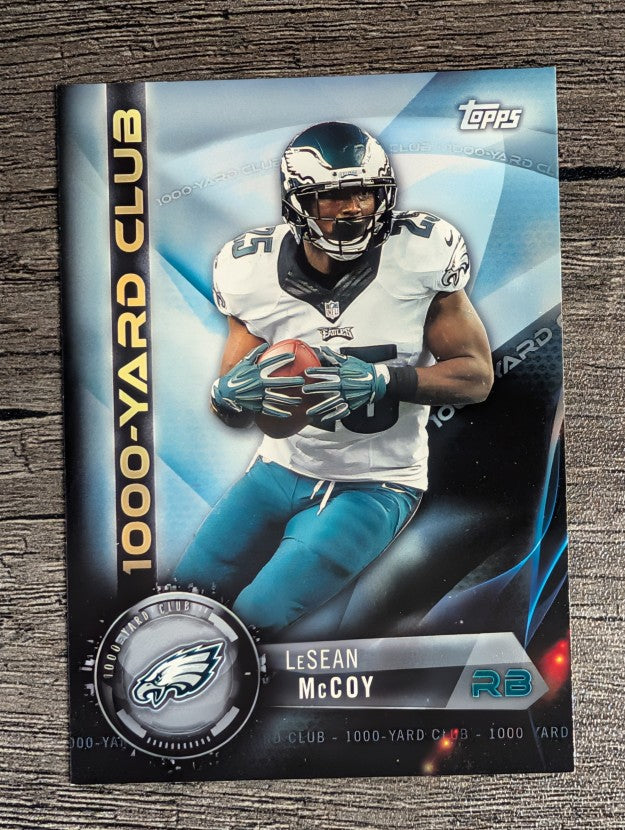2015 Topps 1000 Yard Club #1KYCLM LeSean McCoy