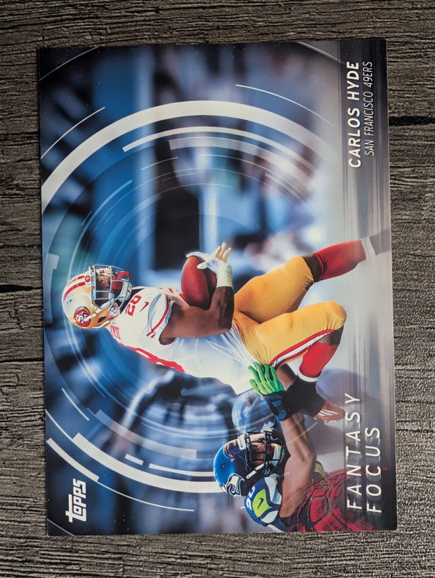 2015 Topps Fantasy Focus #FFCH Carlos Hyde