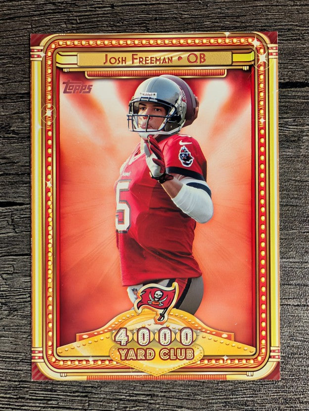 2013 Topps 4000 Yard Club #9 Josh Freeman