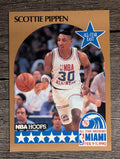 1990-91 Hoops #9 Scottie Pippen AS SP