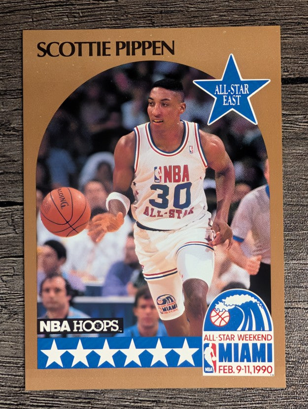 1990-91 Hoops #9 Scottie Pippen AS SP