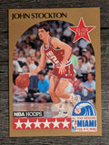 1990-91 Hoops #25 John Stockton AS SP