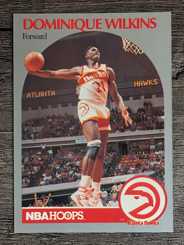 1990-91 Hoops #36 Dominique Wilkins