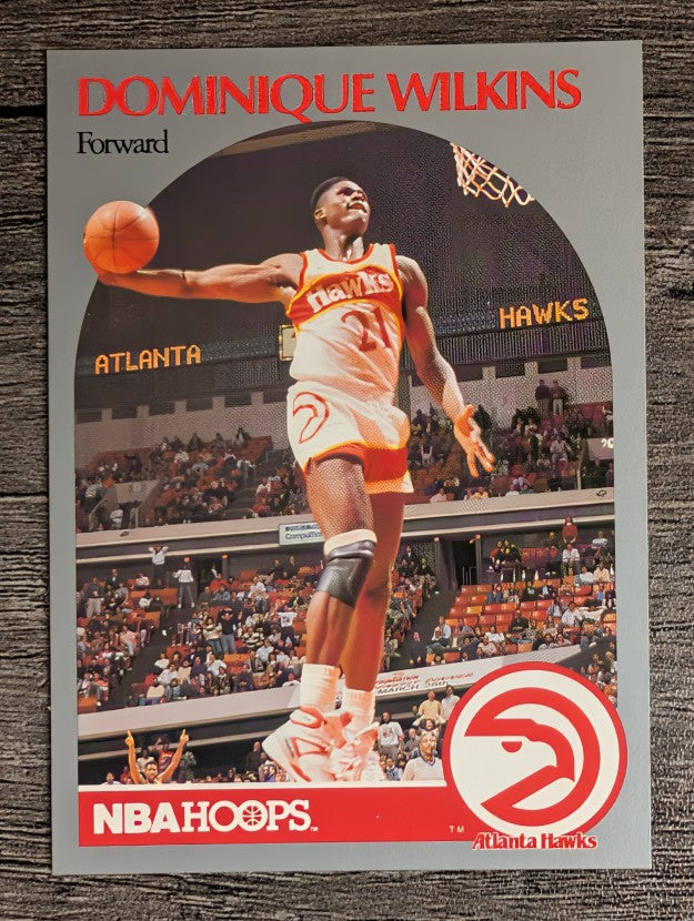 1990-91 Hoops #36 Dominique Wilkins