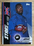 2020 Topps XFL Stars of the XFL #13 Christine Michael