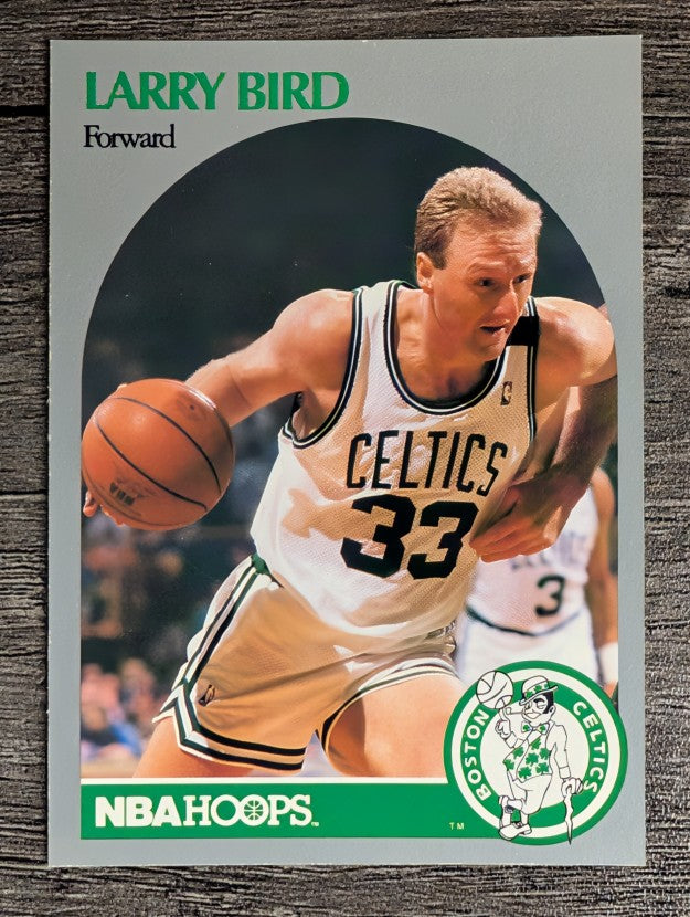1990-91 Hoops #39 Larry Bird (NM)