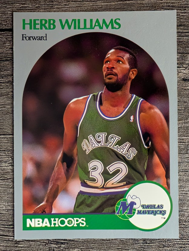 1990-91 Hoops #90 Herb Williams