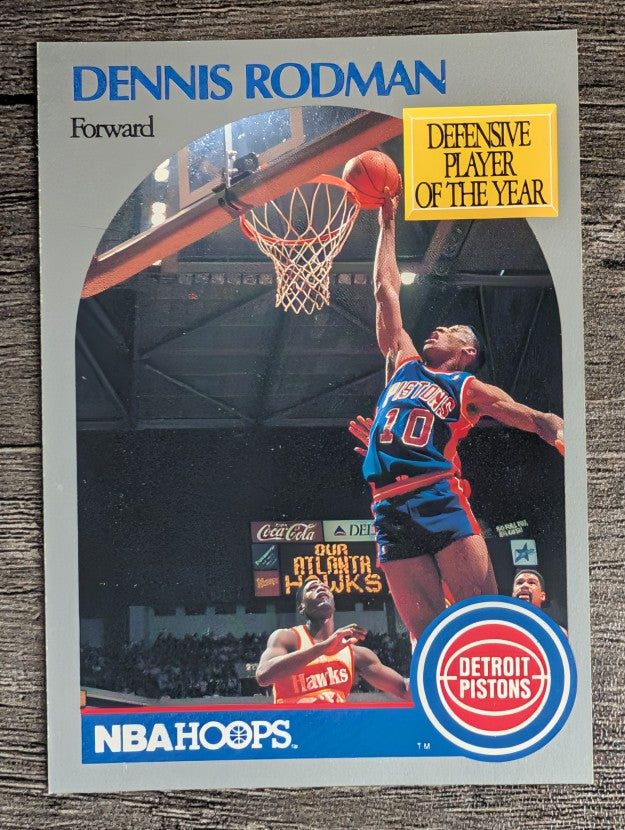 1990-91 Hoops #109 Dennis Rodman